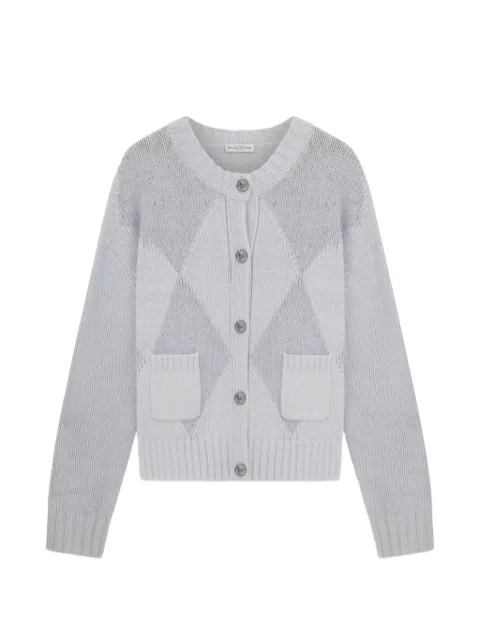 Ballantyne argyle-knit button-up cardigan