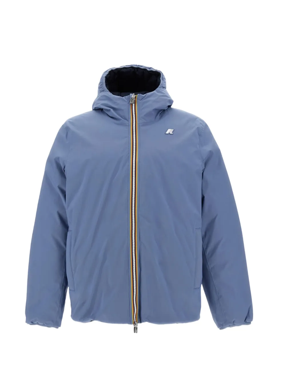 K-way Jack St Thermo Double Jacket In Blue