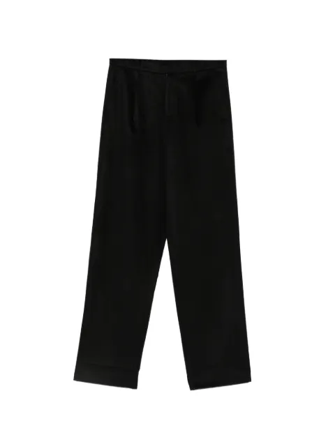 Frenckenberger pleated wide-leg suit pants