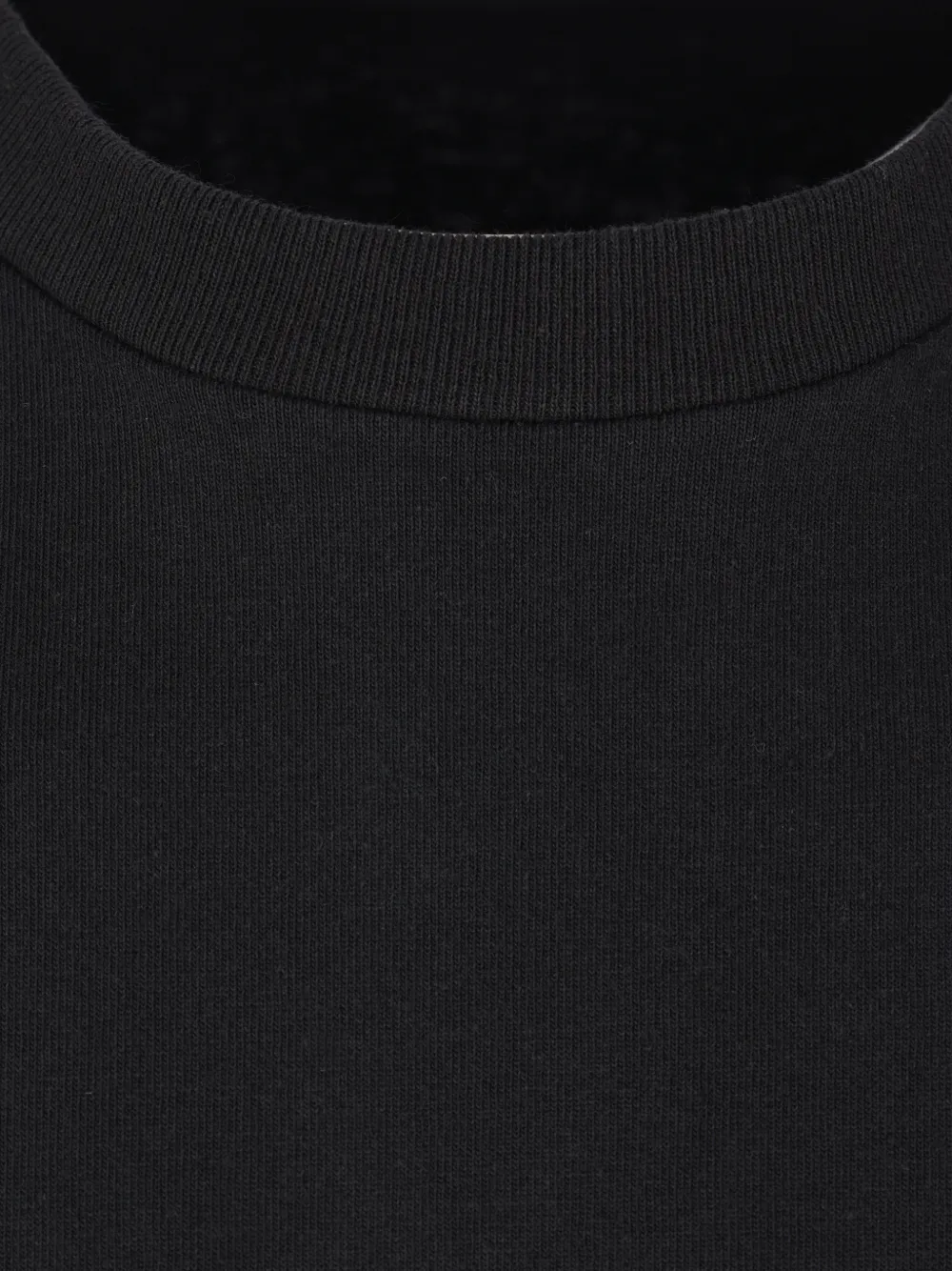 A.PRESSE crew-neck T-shirt Zwart