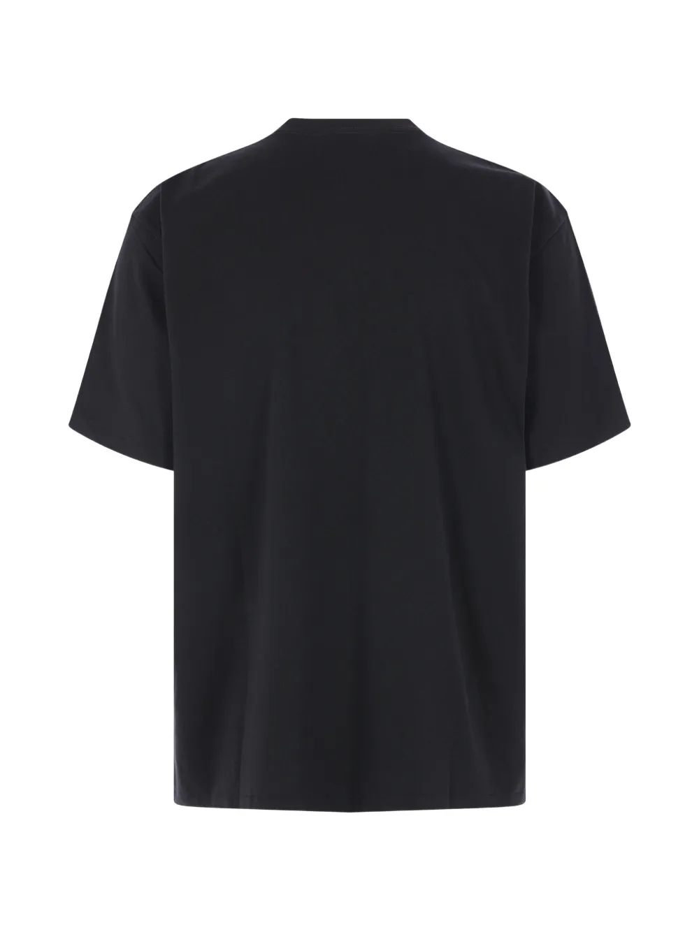 A.PRESSE crew-neck T-shirt Zwart