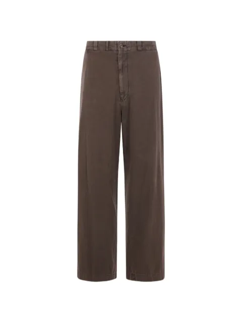 A.PRESSE gabardine chino trousers