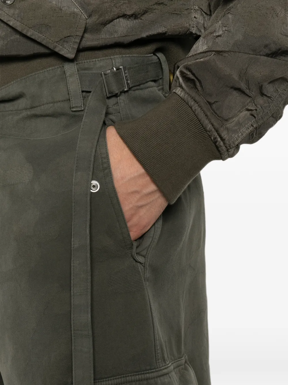 FENDI Cargo shorts Groen