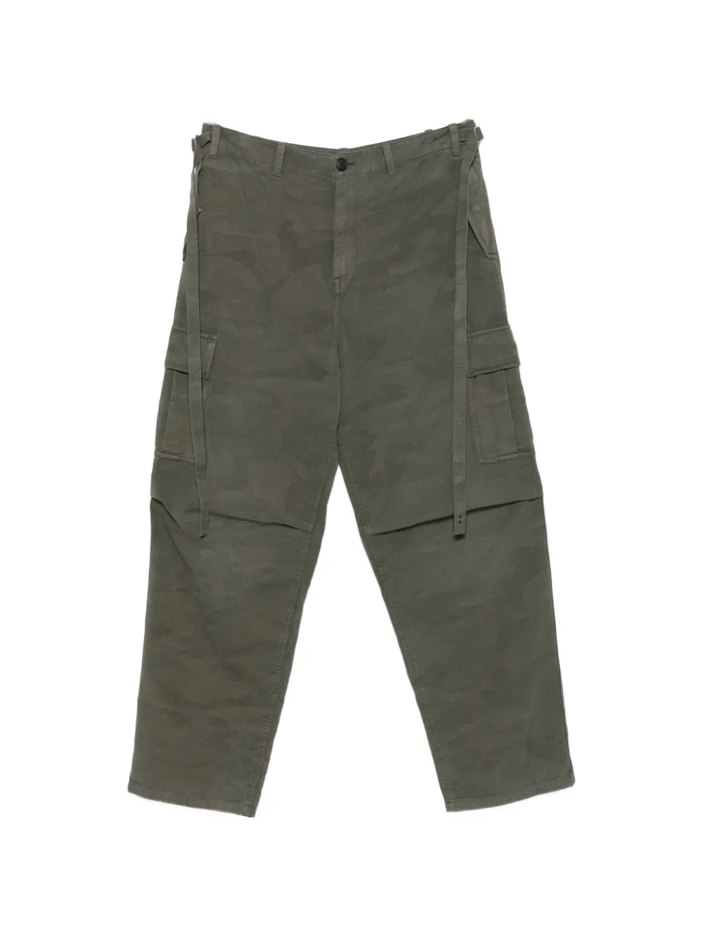 FENDI camouflage-pattern cargo pants | vert | Image 1