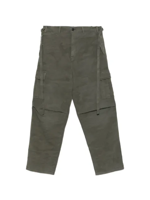 FENDI pantalones cargo con motivo militar
