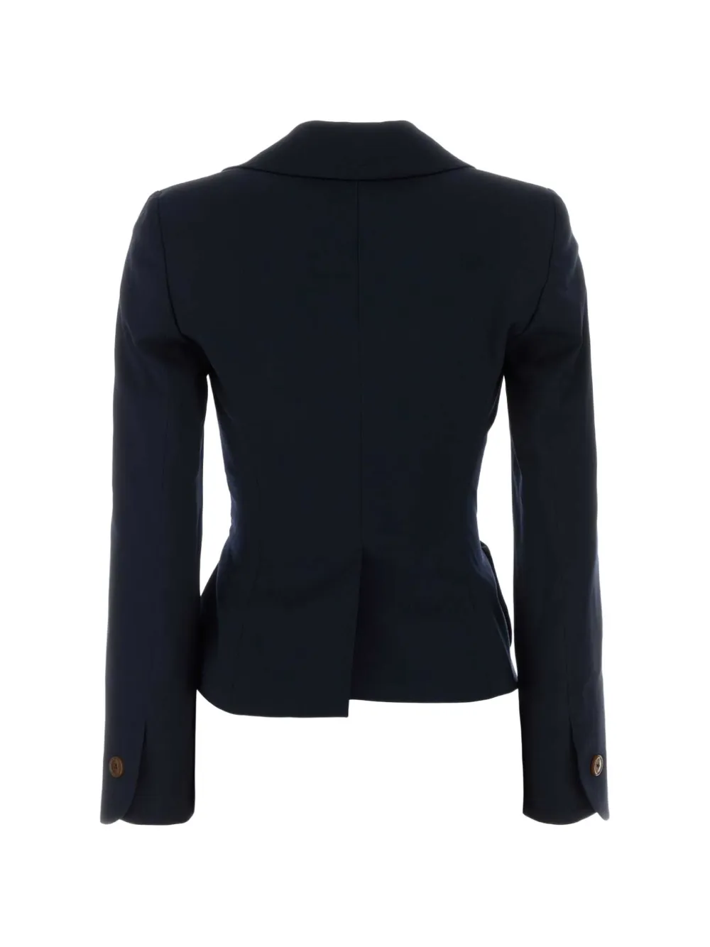 Vivienne Westwood Drunken asymmetric jacket Blauw