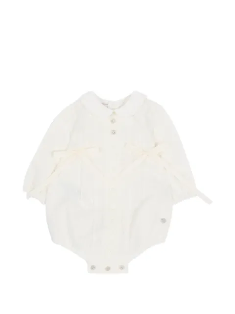 Paz Rodriguez lace-trim bow-detail body