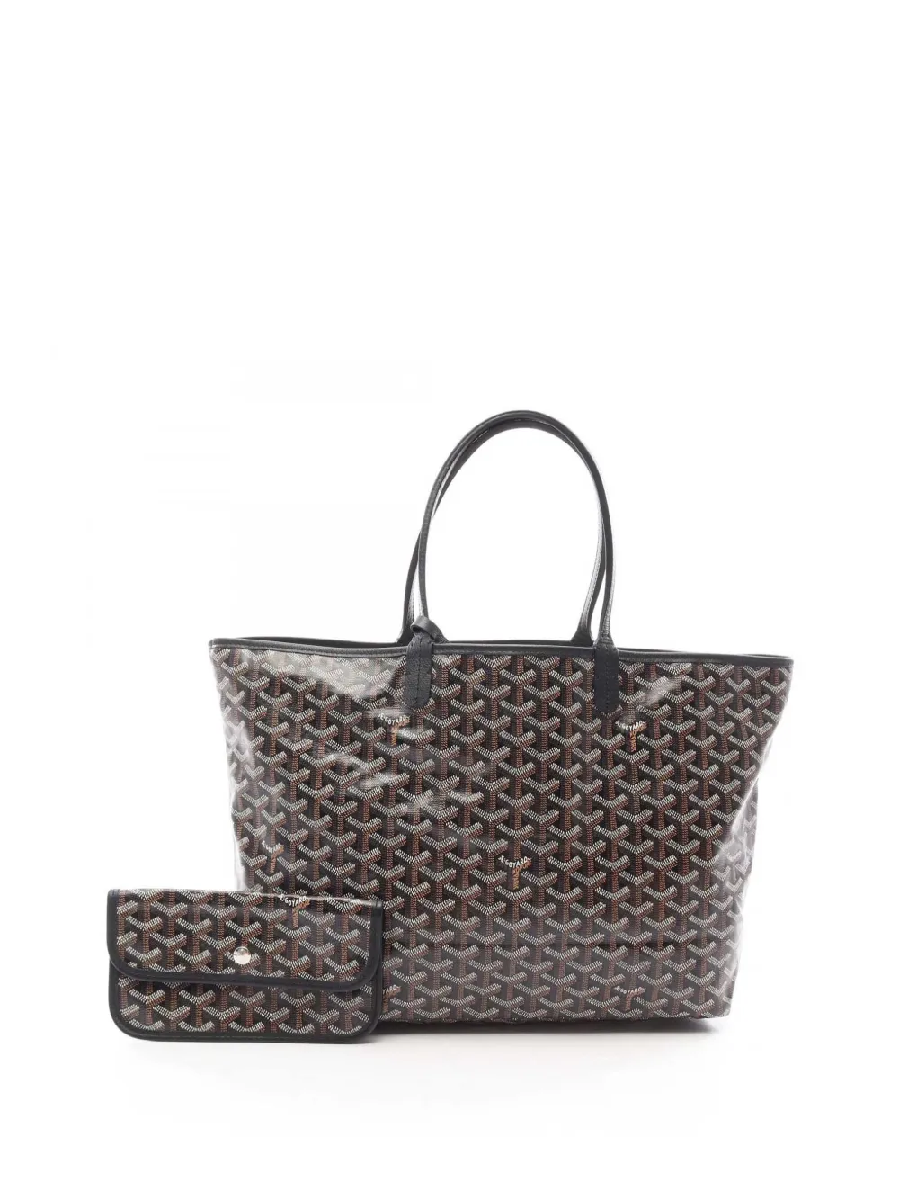 Goyard Pre-Owned 2000-2026 Goyardine Saint Louis PM tote bag - Nero