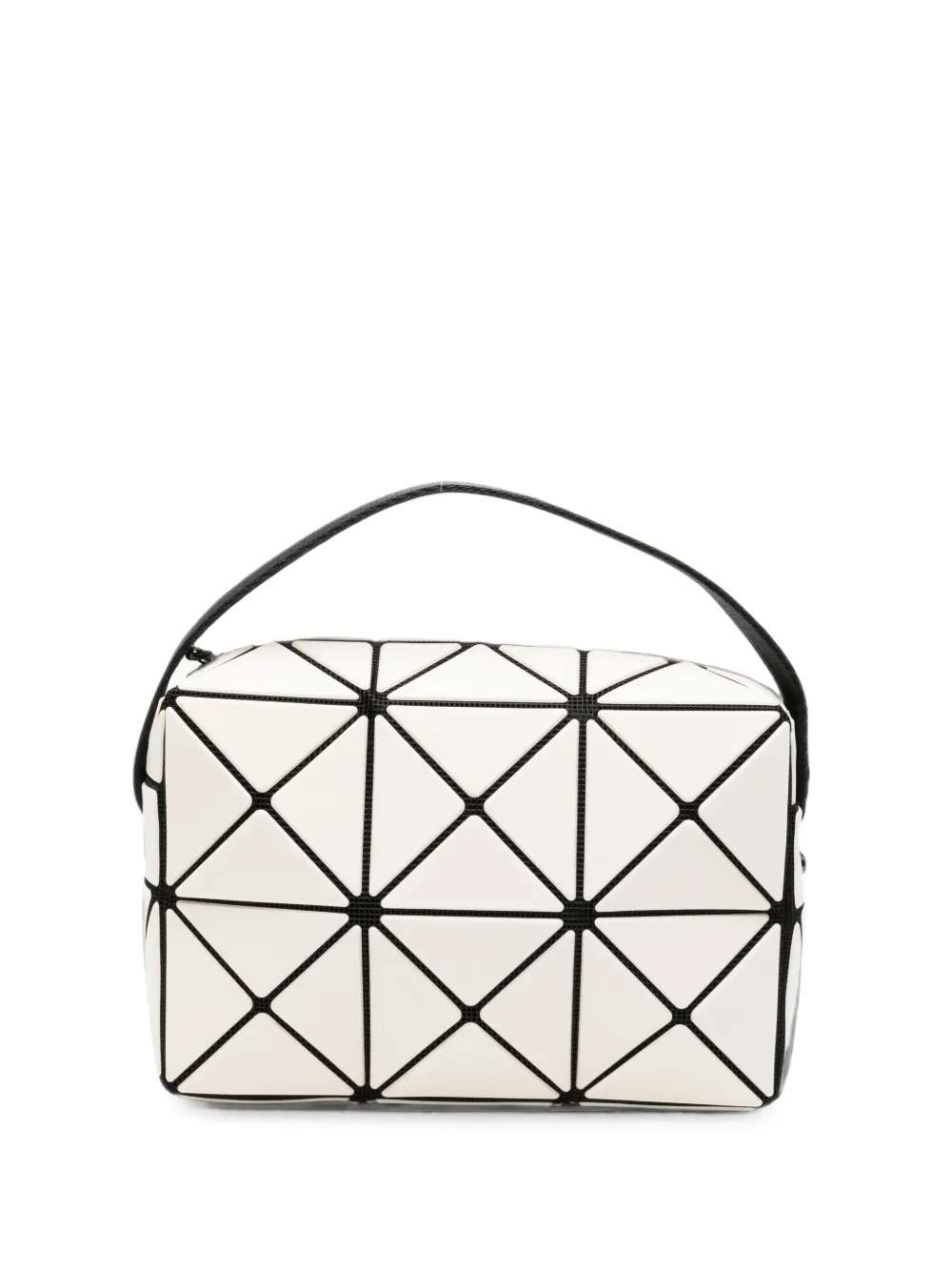 Bao Bao Issey Miyake Cuboid Geometric-panel Mini Bag In White