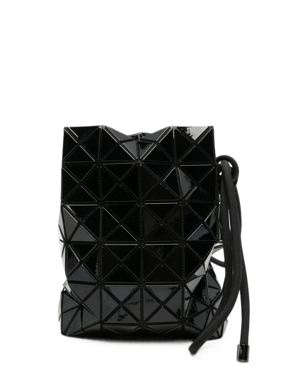 Bao Bao Issey Miyake geometric-pattern bucket bag - Nero