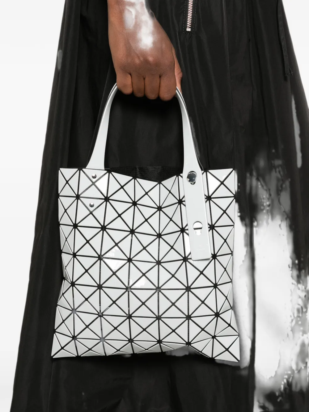 Bao Issey Miyake Lucent geometrische shopper Grijs