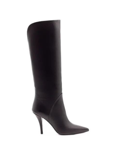 Chantal tapered-toe knee-high boots