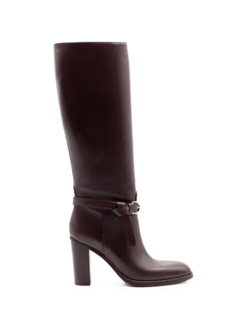 Chantal botas altas con correa con hebilla