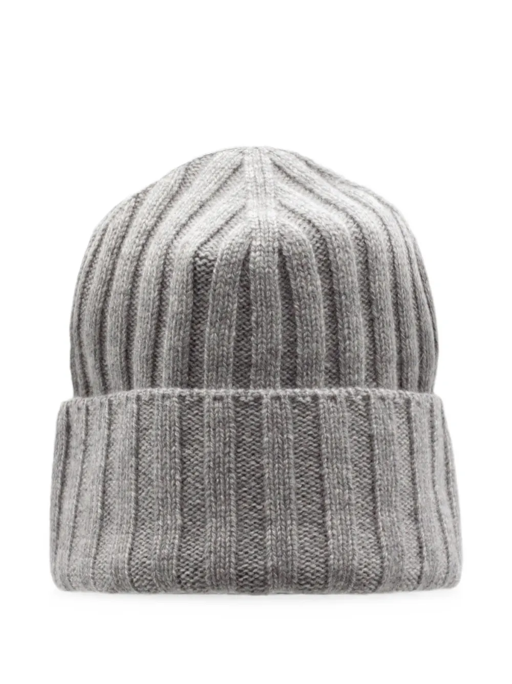 Cruciani ribbed-knit cashmere beanie hat - Grigio