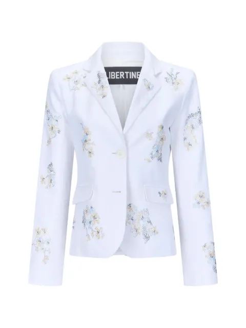 Libertine Porcelain Garden sequin-embellished blazer