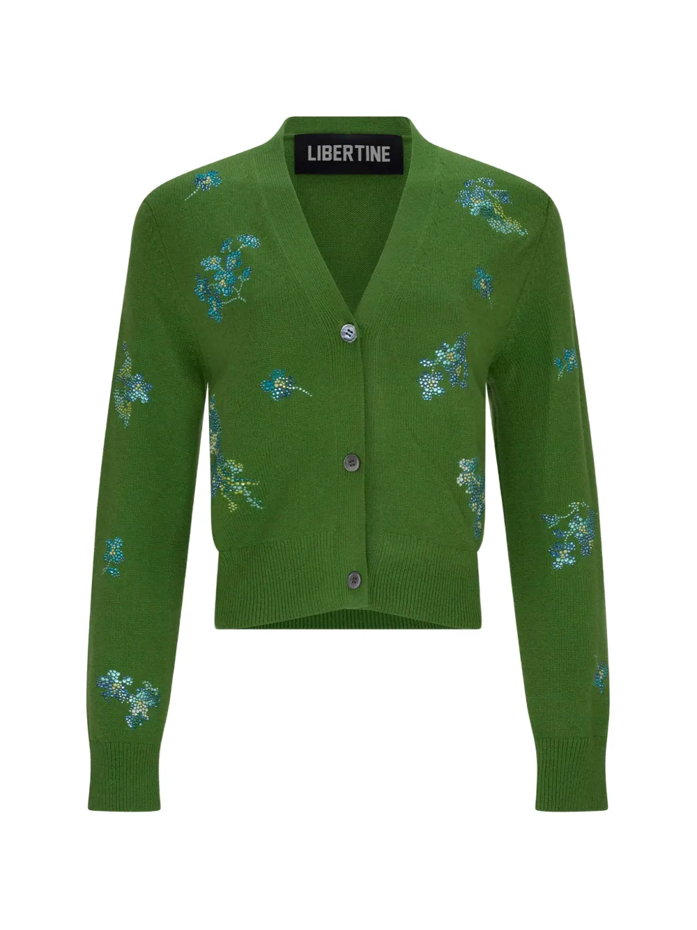 Libertine Bluebell Lane shrunken cardigan