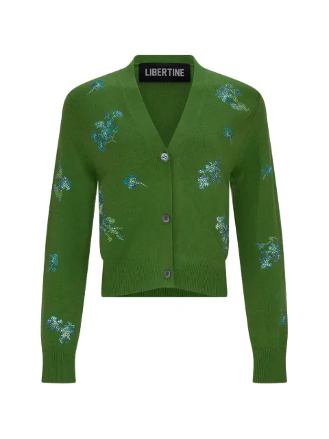 Libertine Bluebell Lane shrunken cardigan