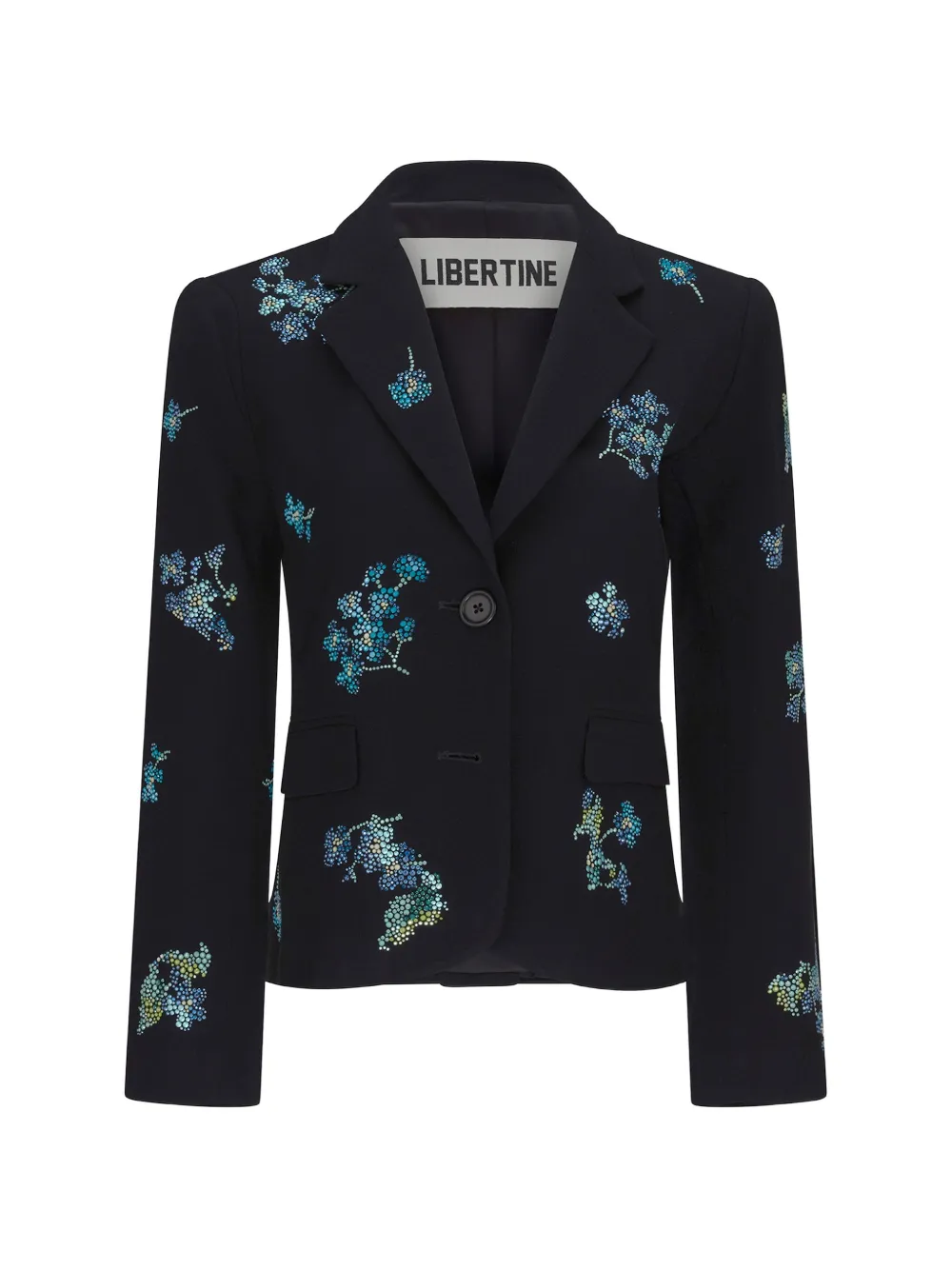Libertine Bluebell Lane embellished wool blazer