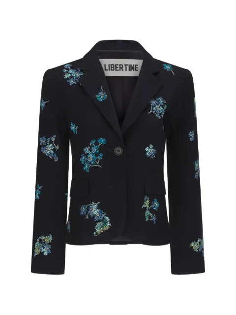 Libertine Bluebell Lane embellished wool blazer