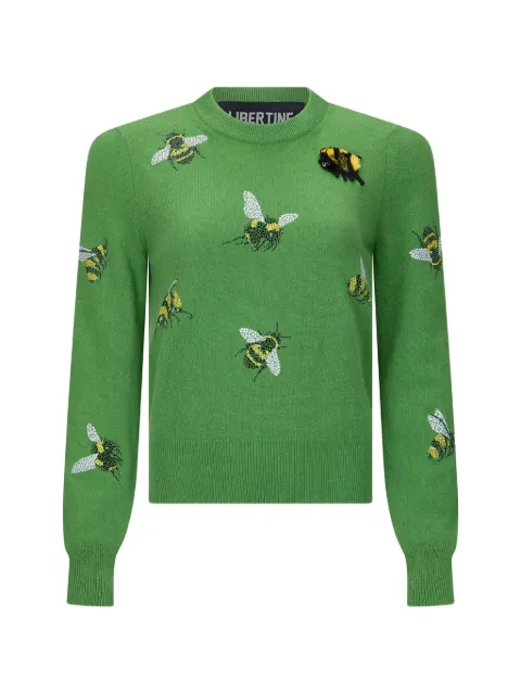 Libertine Buzz Off bee-embellished sweater