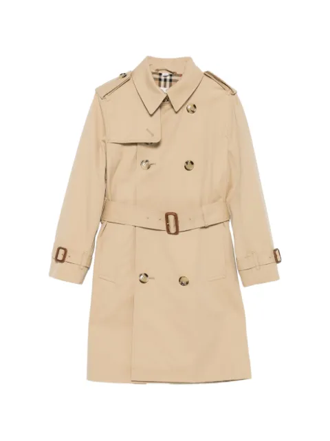 Burberry Kids double-breasted trench coat