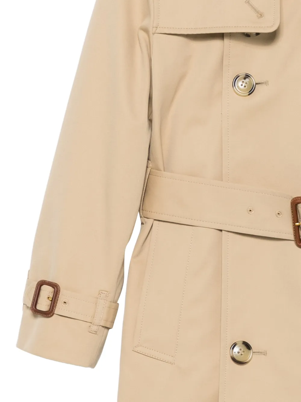 Burberry Kids double-breasted trench coat Beige