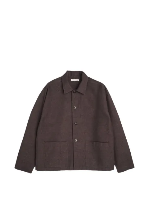 YMC PJ check overshirt