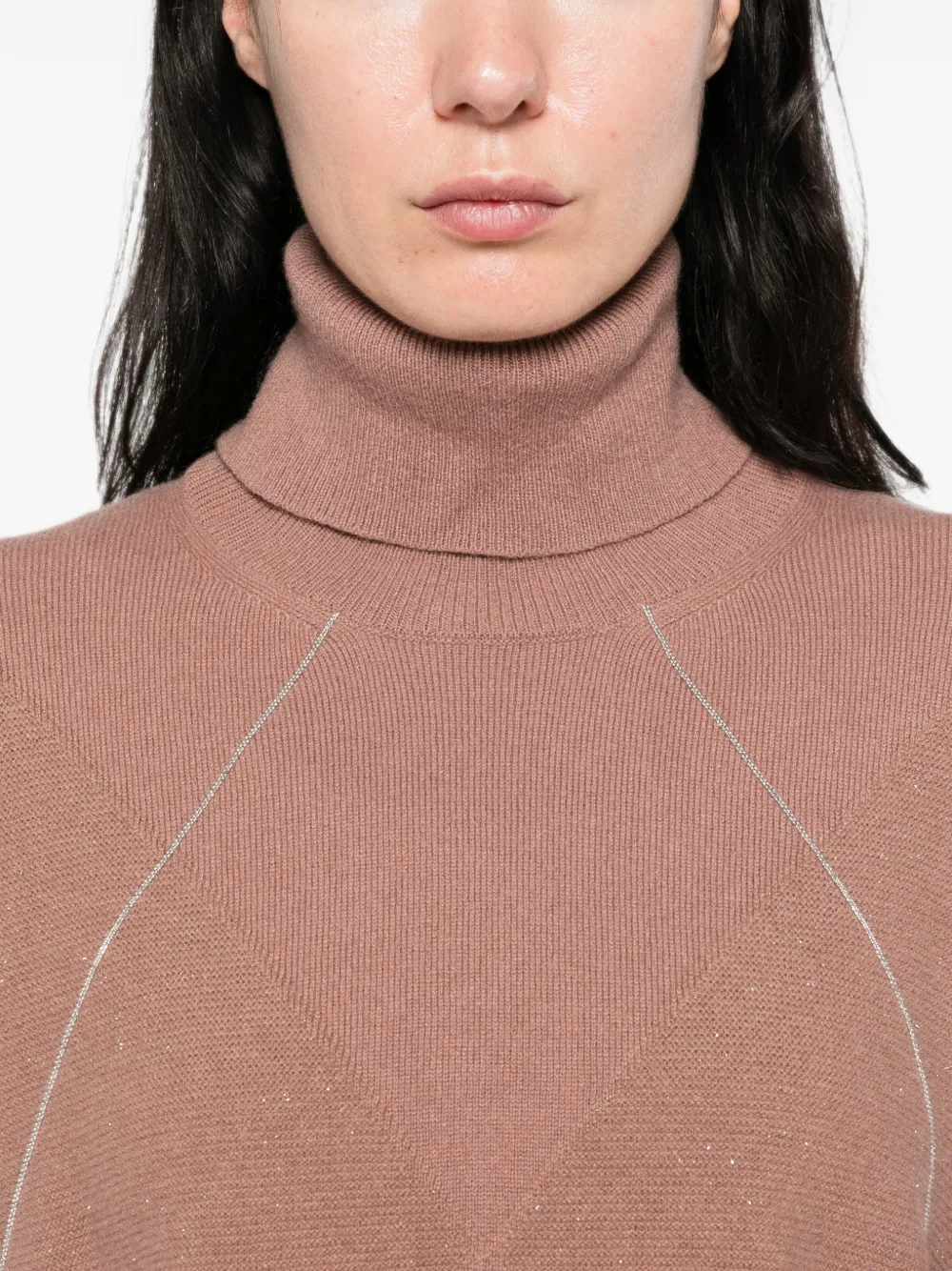 Peserico Coltrui met argyle-patroon Roze