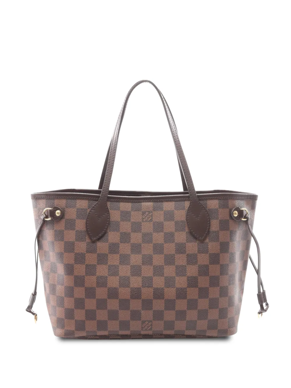 Louis Vuitton Pre-Owned Borsa tote Neverfull PM in Damier Ebène 2012 - Marrone
