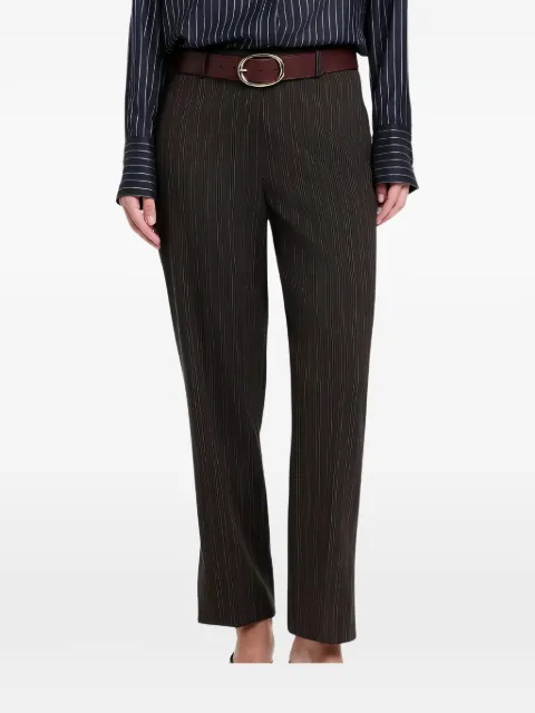 TWP Roberts pinstriped wool trousers