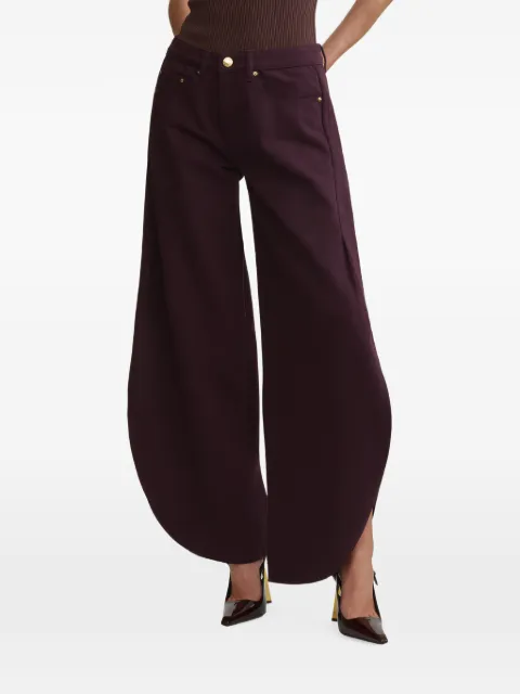 DL1961 Rori slit-detail barrel-leg jeans