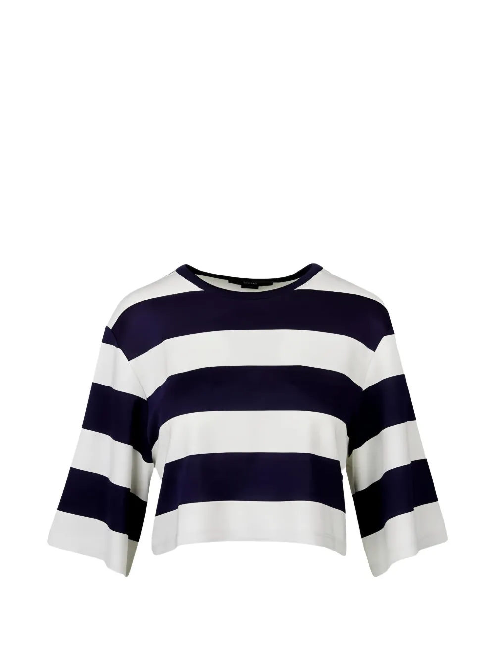Smythe striped cropped T-shirt · M
