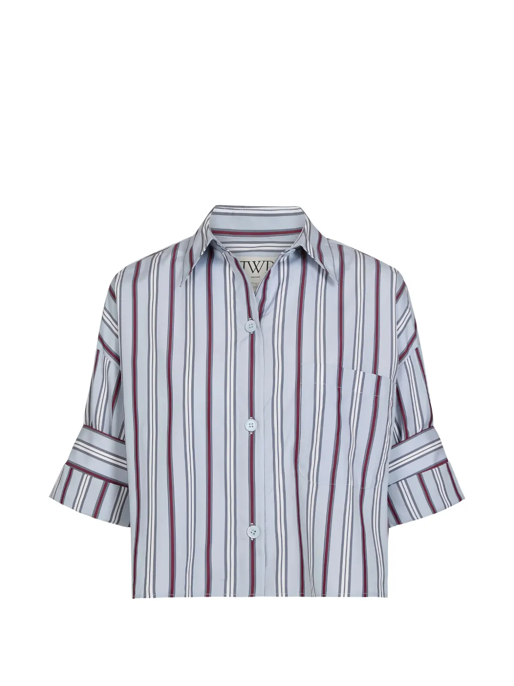 TWP Next Ex striped shirt - Blu