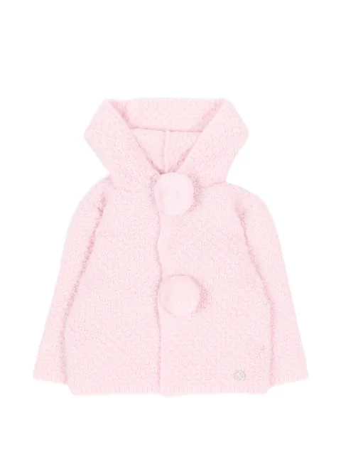 Paz Rodriguez pom-pom hooded jacket