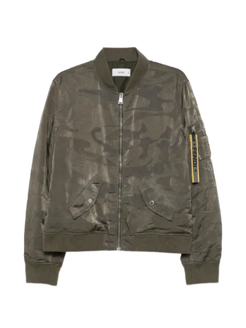 FENDI camouflage-pattern bomber jacket