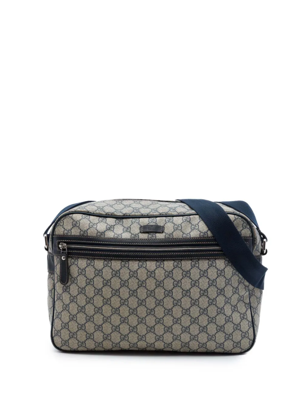 Gucci Pre-Owned 2016-2026 GG Supreme crossbody bag - Nude