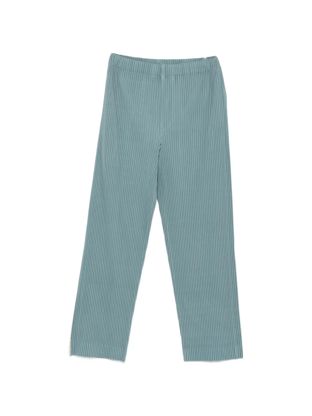 Homme Plissé Issey Miyake pleated side-stripe trousers - Blu