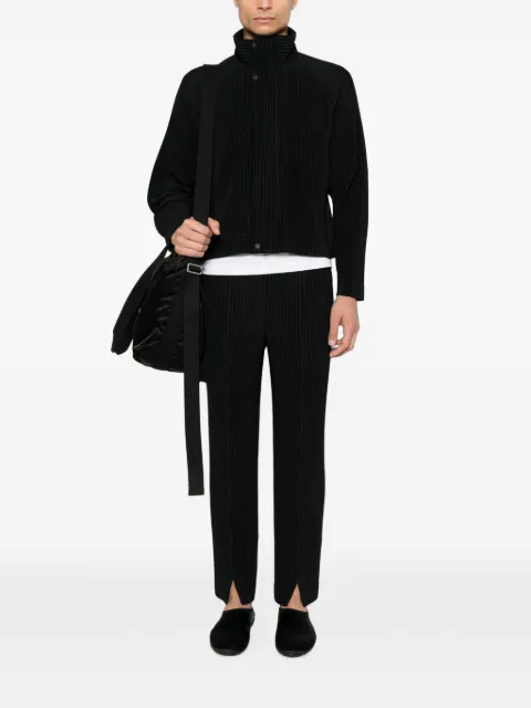 Homme Plissé Issey Miyake plissé-effect sweater