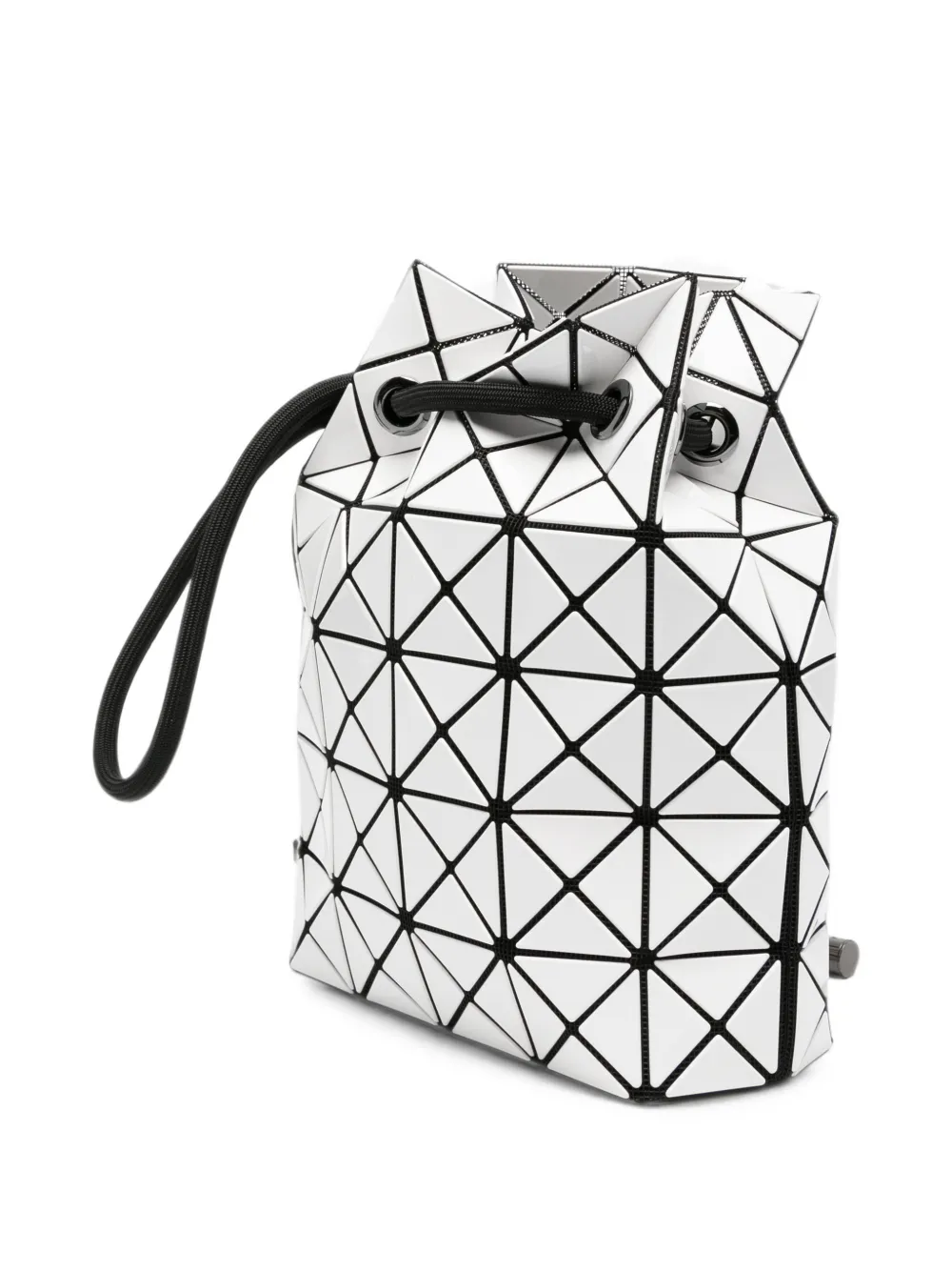 Bao Issey Miyake Bucket-tas met geometrisch patroon Wit