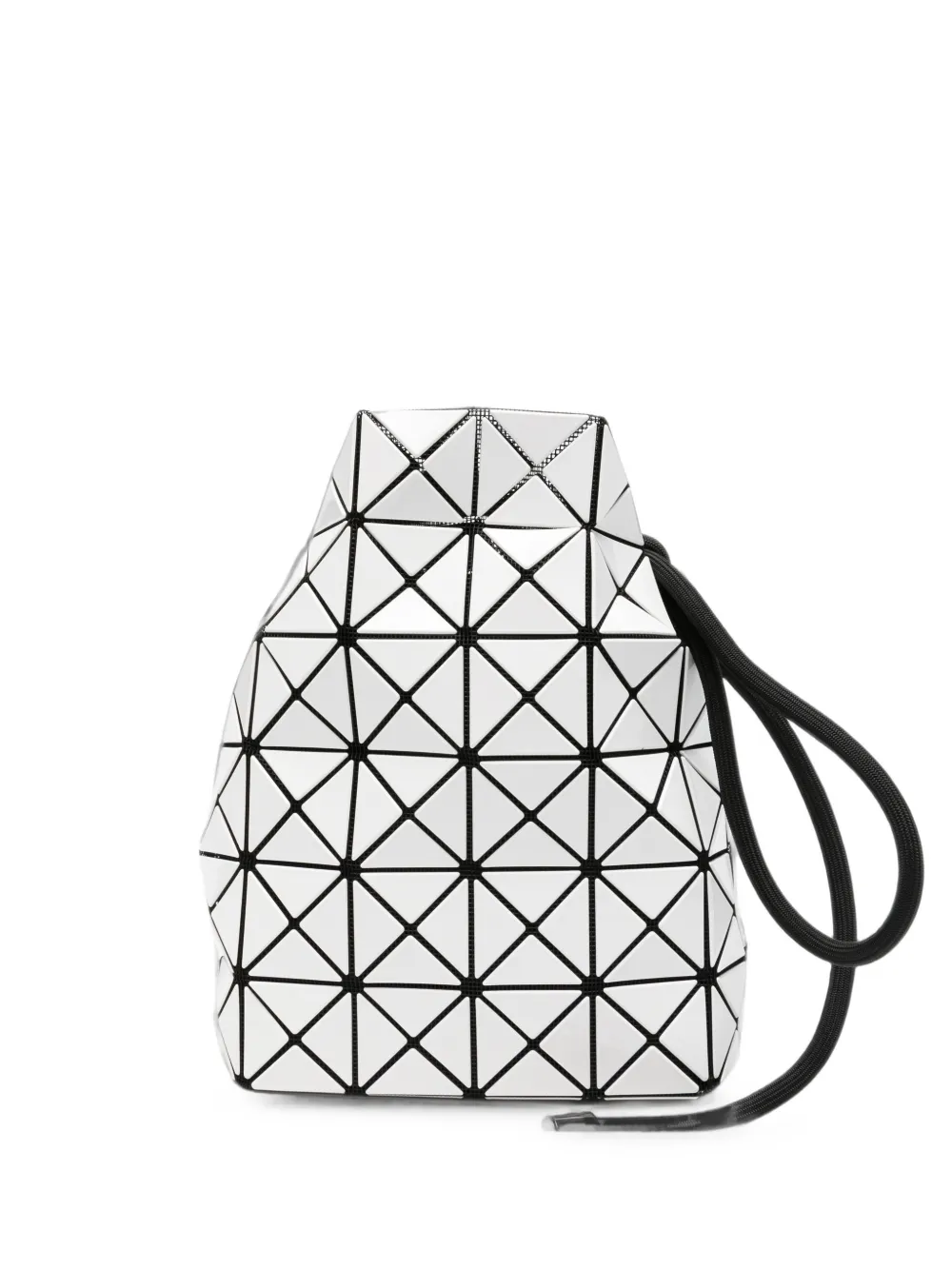 Bao Bao Issey Miyake geometric-pattern bucket bag - Bianco