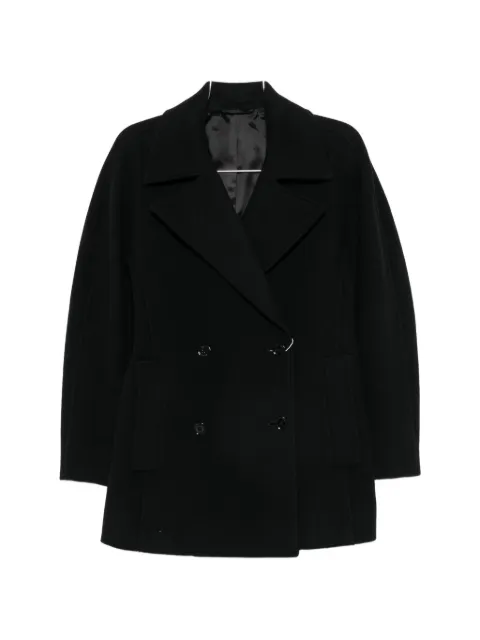 TOTEME notched-lapel double-breasted coat