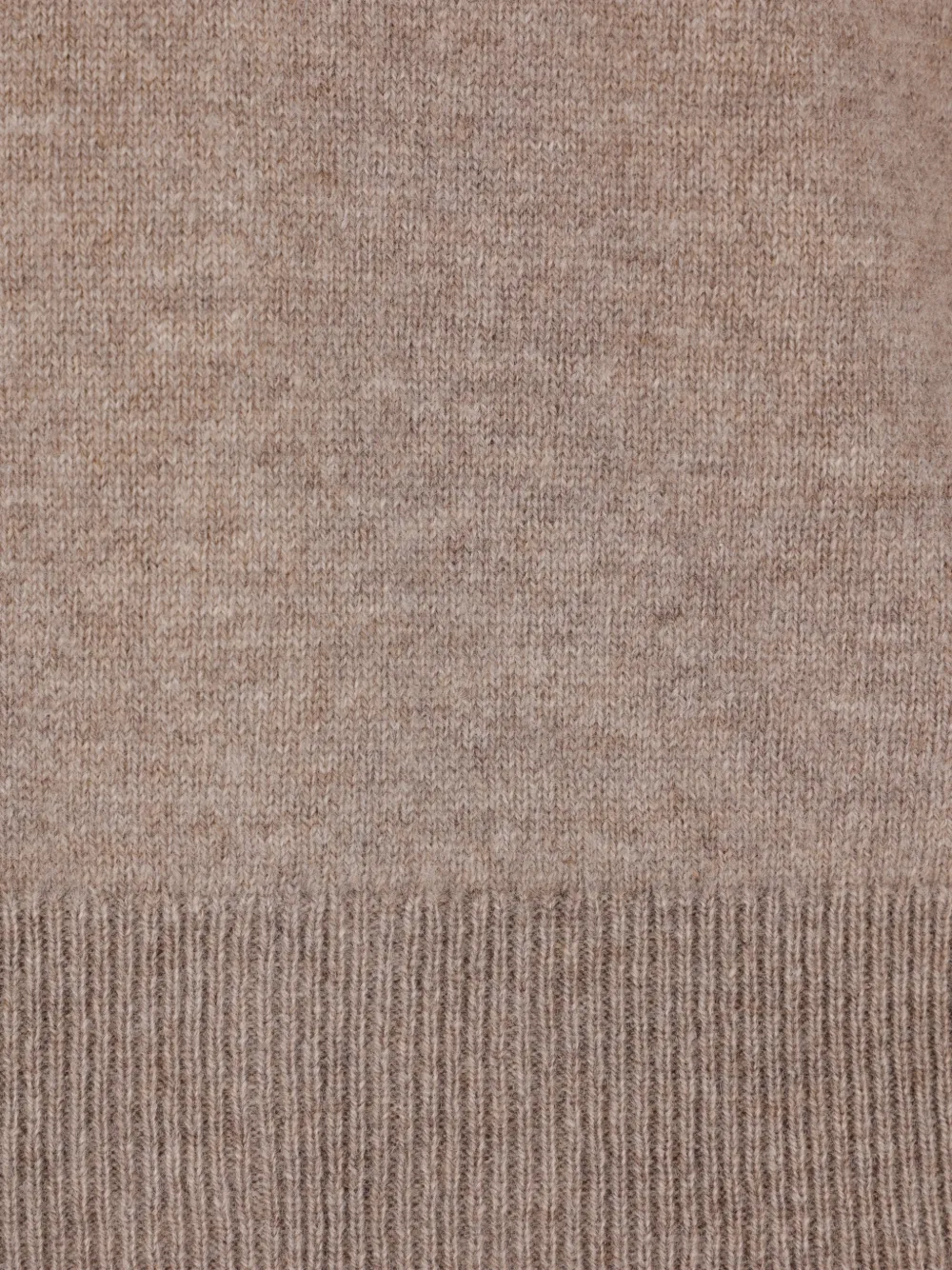 ASPESI Hoodie met rits Beige