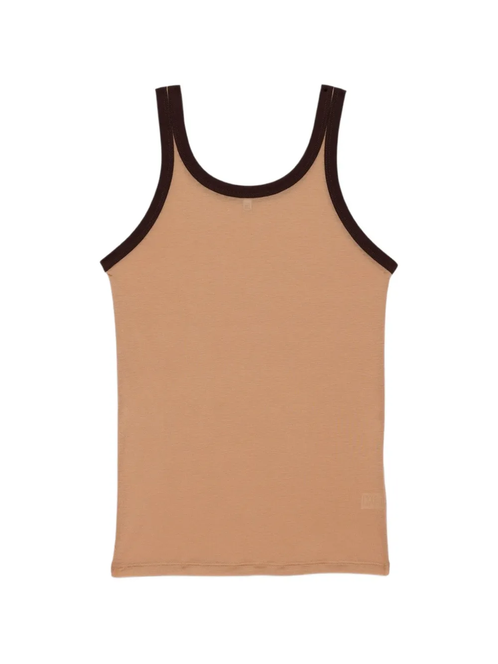 Baserange contrast-trim tank top