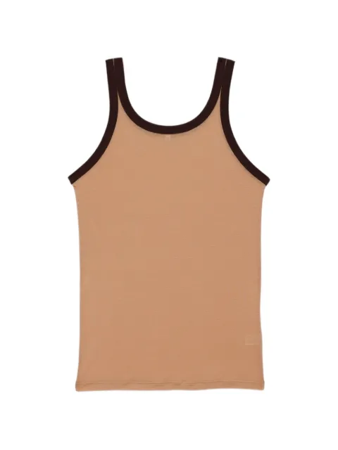 Baserange contrast-trim tank top