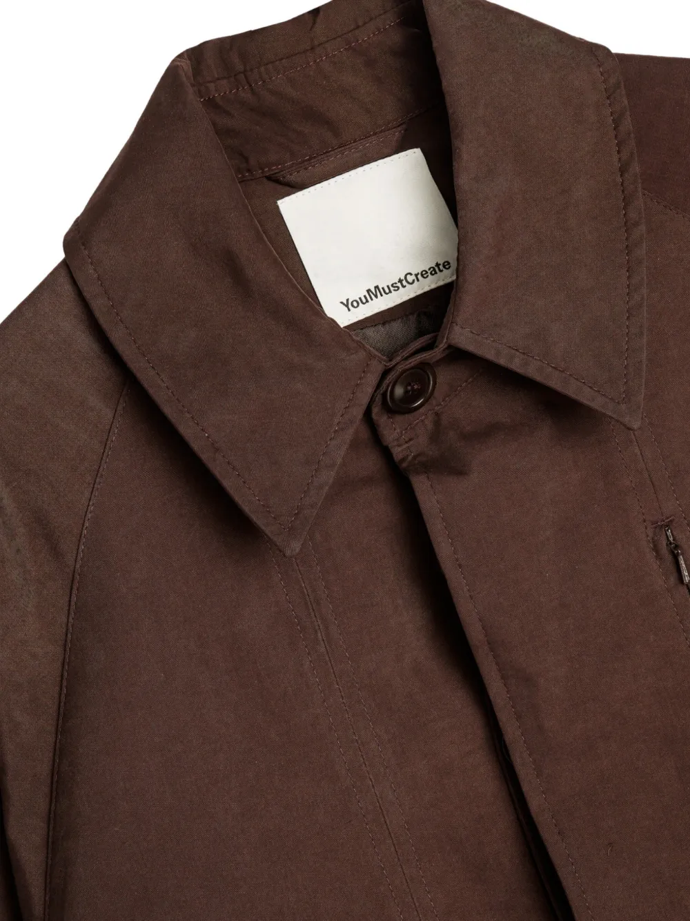 YMC Tyrell trenchcoat Bruin
