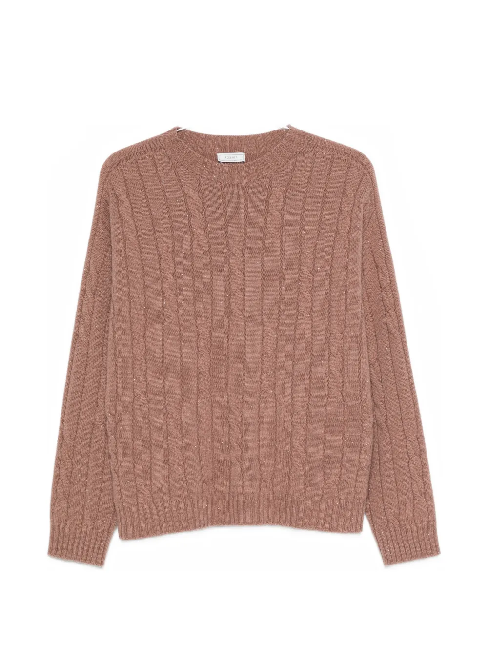 Peserico cable-knit sequin-embellished sweater · 42
