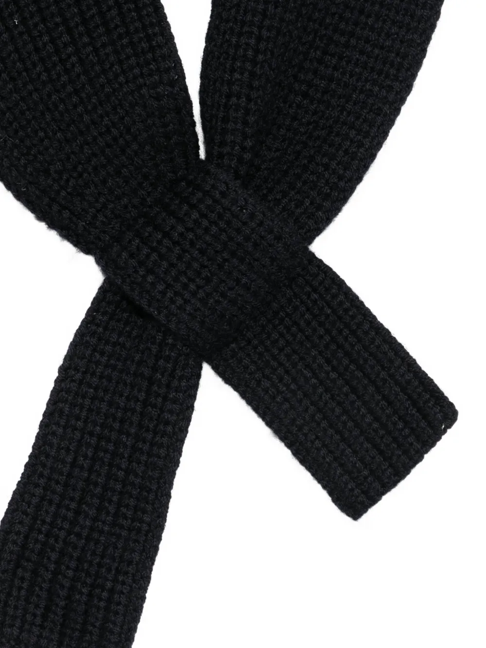 A.P.C. Luna ribgebreide sjaal Blauw