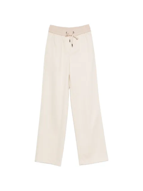 Peserico drawstring-waist trousers