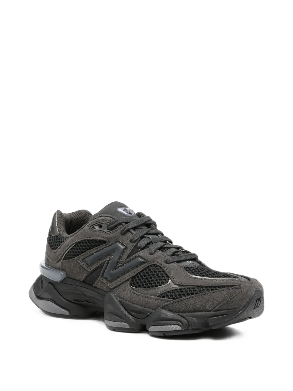 New Balance 9060 mesh-panelled sneakers Grijs