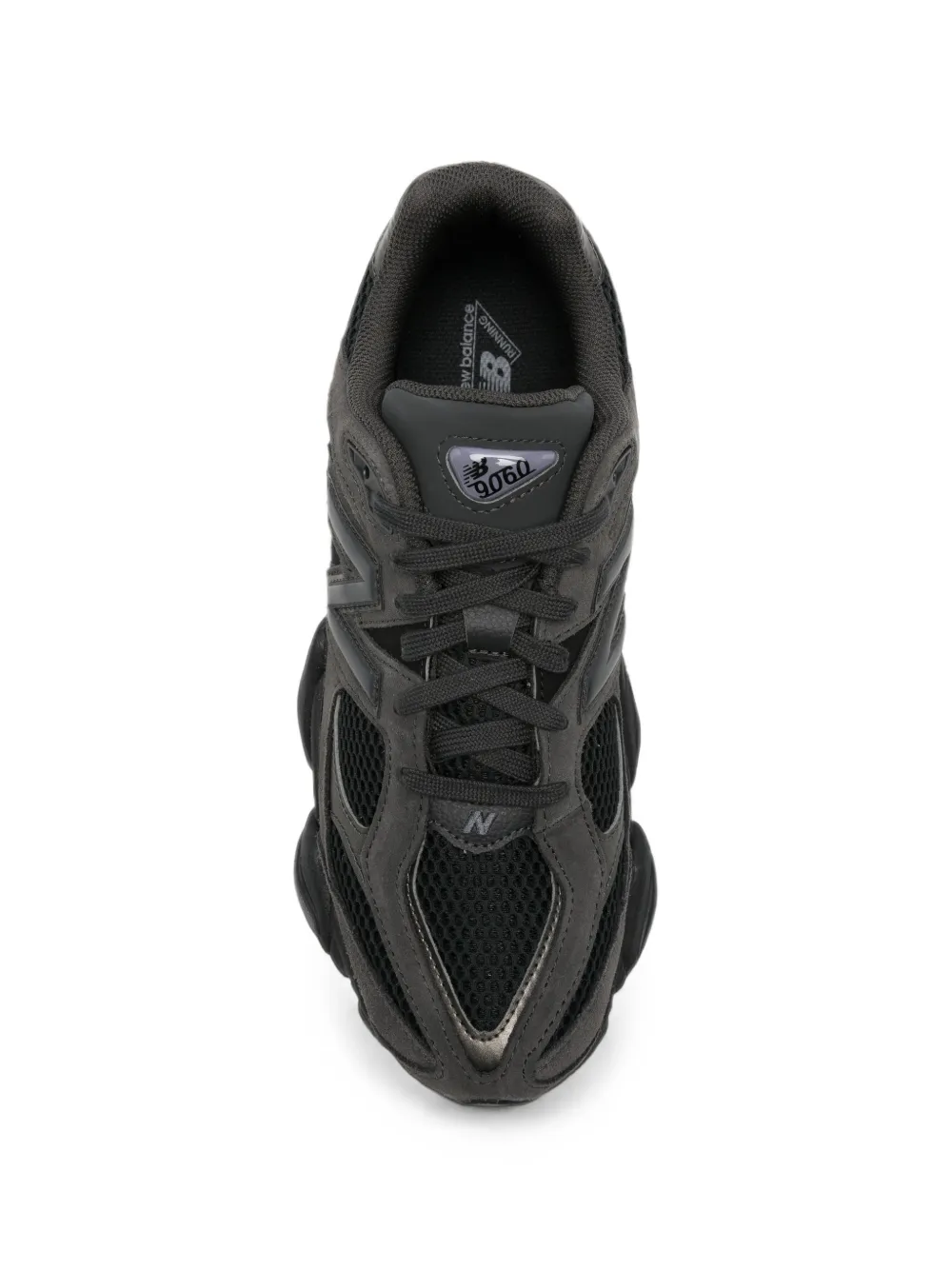 New Balance 9060 mesh-panelled sneakers Grijs